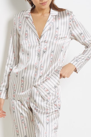 Chemise de pyjama Tige - Abricot