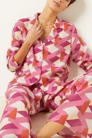 Camisa de pijama Elise Chalmin Terracota - Etam
