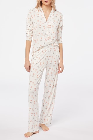Chemise de pyjama Tender Bengali Ecru