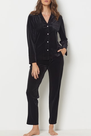 Chemise de pyjama Bellah - Noir