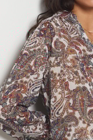Camisa - Branco e azul