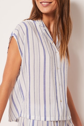 Chemise de pyjama Cyclades Ecru