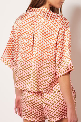Camisa de pijama Peach Motel Multicor - Etam