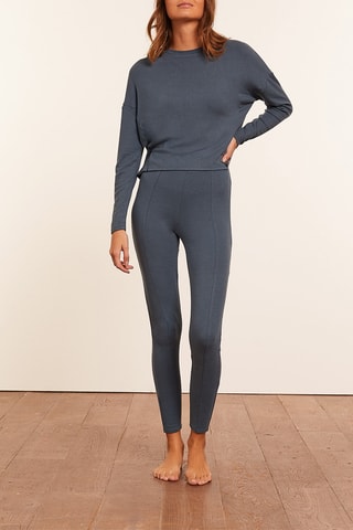 Leggings de pijama Dane - Azul-marinho