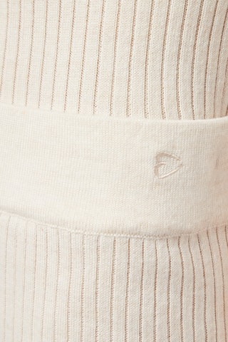 Leggings de cintura subida Loungewear Bege