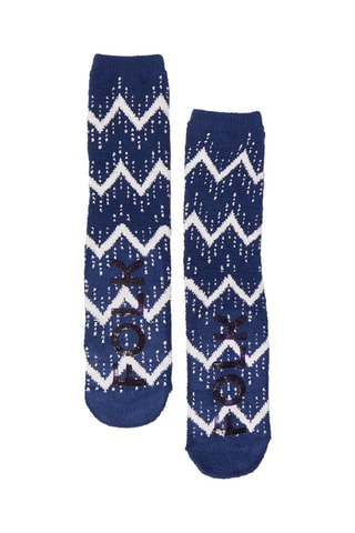Meias Snow - Azul-marinho - Etam
