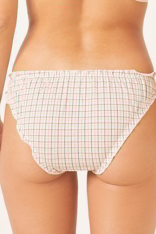 3 cuecas Bina Pink - Cru e fúcsia - Etam