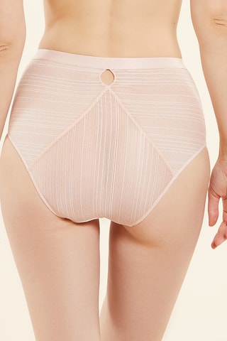 Cueca cintura alta Home - Rosa-maquilhagem