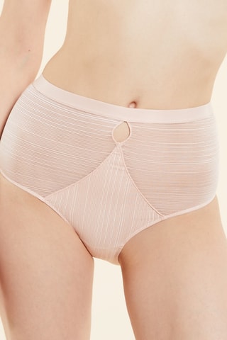 Cueca cintura alta Home - Rosa-maquilhagem