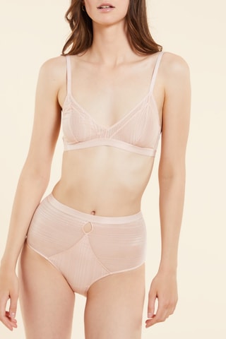 Cueca cintura alta Home - Rosa-maquilhagem
