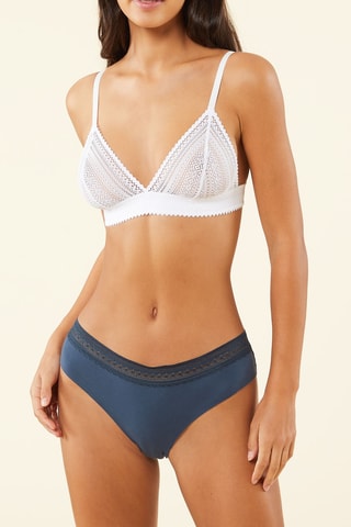 Cueca Invisible - Azul-marinho