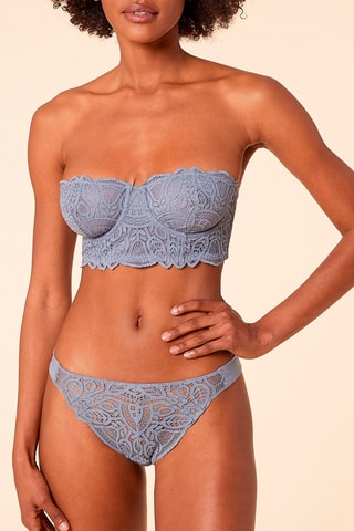 Cuecas de renda Enigme Azul-cobalto - Etam
