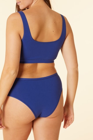 Cueca Coton 360 - Azul-marinho - Etam