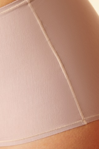 Culotte taille haute Perfect Coton - Beige