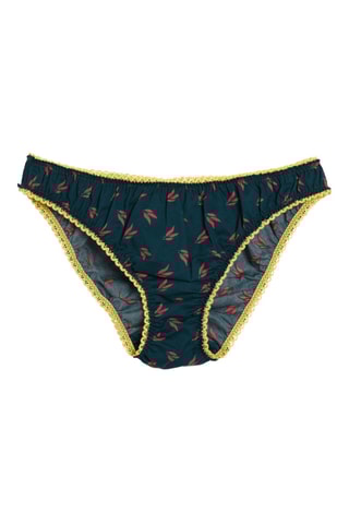 Cueca Joyeuse - Verde-escuro e vermelho