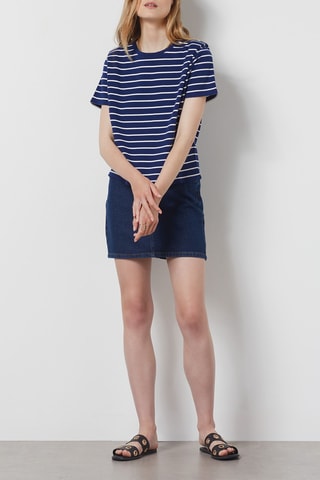 T-shirt - Azul - Etam