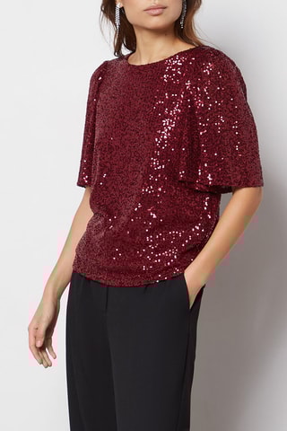 T-shirt - Bordô - Etam
