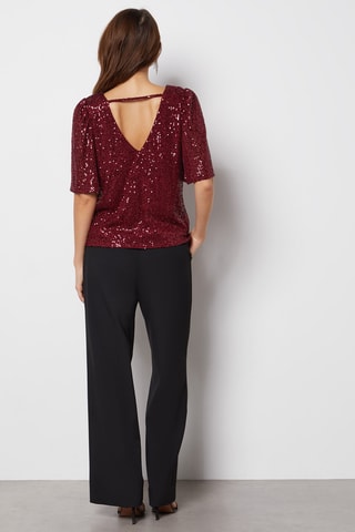 T-shirt - Bordô - Etam