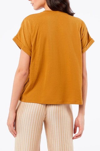 T-shirt Suely Mostarda - Etam