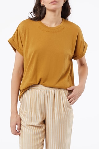 T-shirt Suely Mostarda - Etam