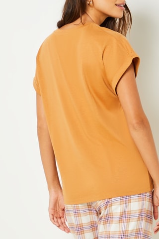 T-shirt Ceinat - Camel - Etam