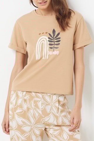 T-shirt Zanzibar Bege