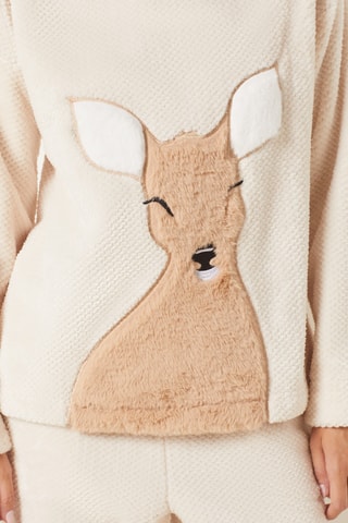 Sweat de pyjama Nadi - Ecru