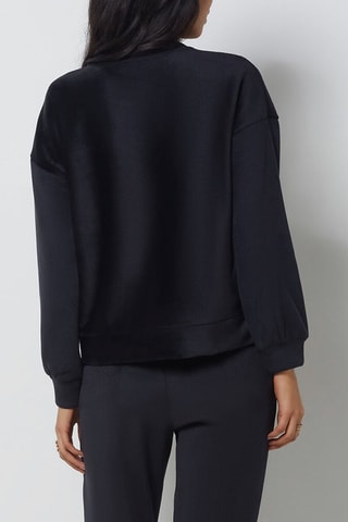 Sweat de pijama emgel - Preto