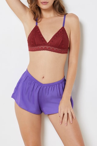 Calções de pijama Chroma - Violeta - Etam
