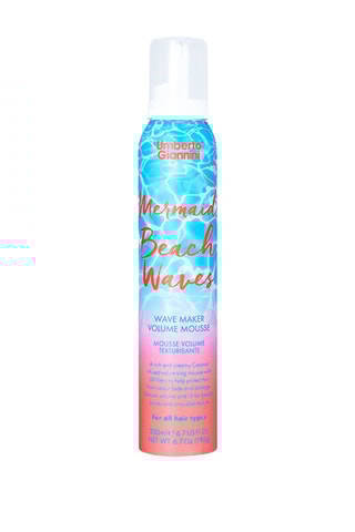 Mousse volumatrice Mermaid Beach Waves wave - Tout type de cheveux - 200 ml
