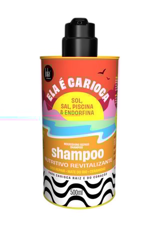 Shampoing nourrissant revitalisant Ela é Carioca - Tout type de cheveux - 500 ml