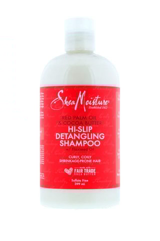 Shampoing démêlant à l'huile de palme rouge et au beurre de cacao - 399 ml