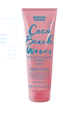 Shampoing hydratant sans sulfate Coco beach waves - Tout type de cheveux - 250 ml
