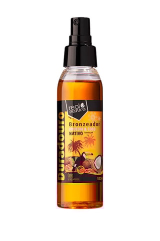 Huile de bronzage Huile de rocou et coco - Tout type de peau - 
200 ml
