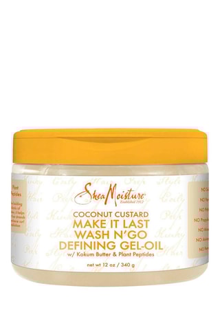 Gel-huile coiffant Make it last Wash n'go - Beurre de Kokum et peptides végétaux - 340 g