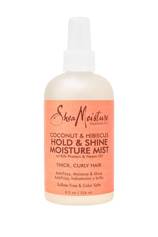 Spray hydratant pour boucles et brillance à la noix de coco et à l'hibiscus - Cheveux épais - 236 ml