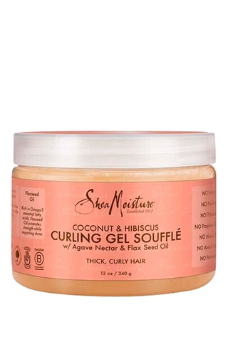Gel soufflé pour boucles à la noix de coco et à l'hibiscus - Cheveux bouclés - 340 g