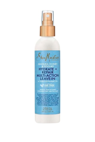 Spray après-shampoing hydratant et réparateur au miel manuka et au yaourt - Cheveux secs et cassants - 237 ml