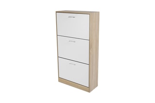 Sapateira 3 batentes Romane - 60 x 24 x 113 cm