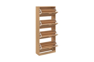 Sapateira 4 batentes Faustine - 60 x 150 x 24 cm