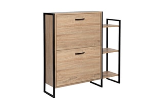 Sapateira 2 batentes Manufacture - 91 x 23,5 x 84,5 cm