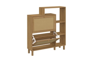 Sapateira Erin 2 batentes - 86,5 x 23,5 x 98,5 cm