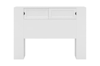 Cabeceira de cama sobre pés Orem - Branco