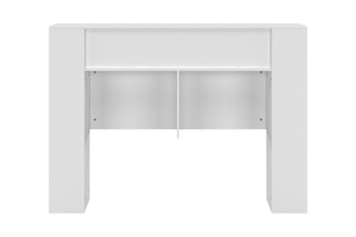 Cabeceira de cama sobre pés Orem - Branco