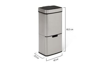Caixote do lixo de triagem automática 72L