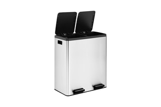Caixote do lixo com duplo pedal - 60 l
