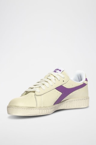 Baskets en cuir Game L - Beige