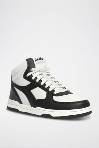 Baskets montantes Raptor Mid - Blanc et noir