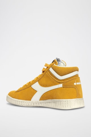 Baskets montantes en cuir Game L High - Jaune