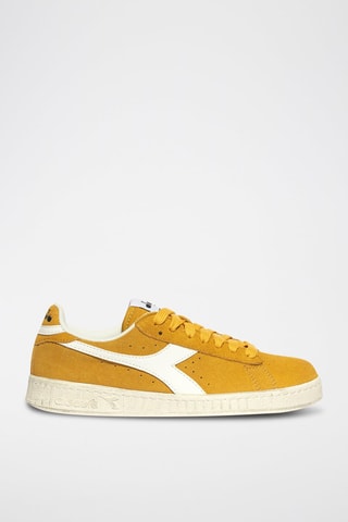Baskets en cuir Game L Low - Jaune